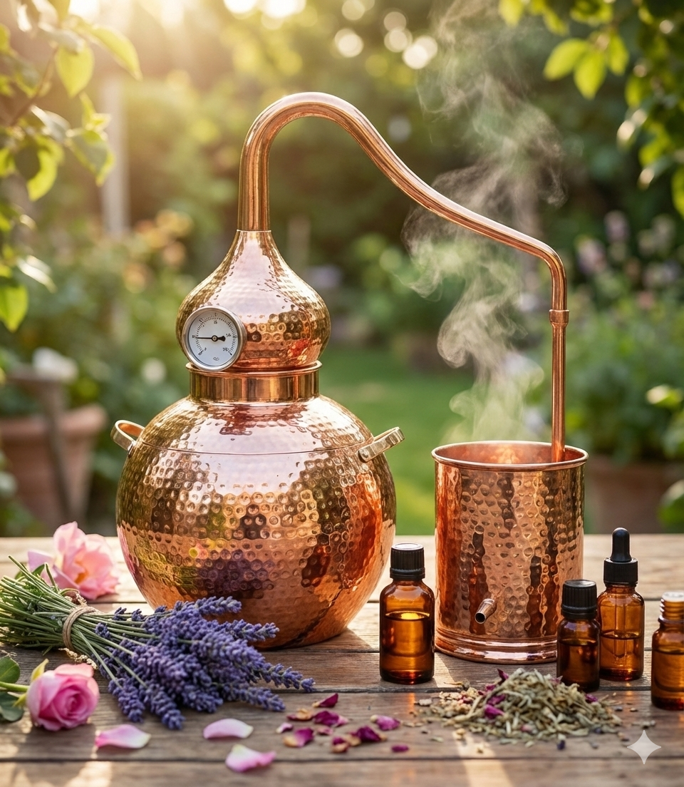 How to Choose a Copper Still If You Want to Build a Small Botanical Brand