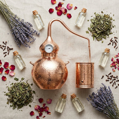 10 - Gallon Copper Alembic Distillation Kit - CopperHolic