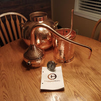 Customer photo of a CopperHolic copper alembic still