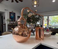 Customer photo of a CopperHolic copper alembic still